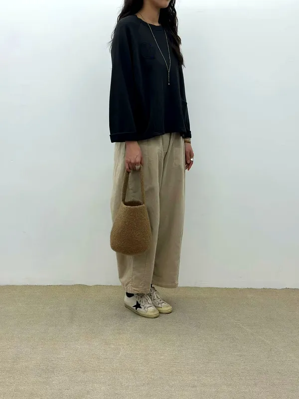 캐주얼 루즈 여성 바지, 편안하고 다재다능