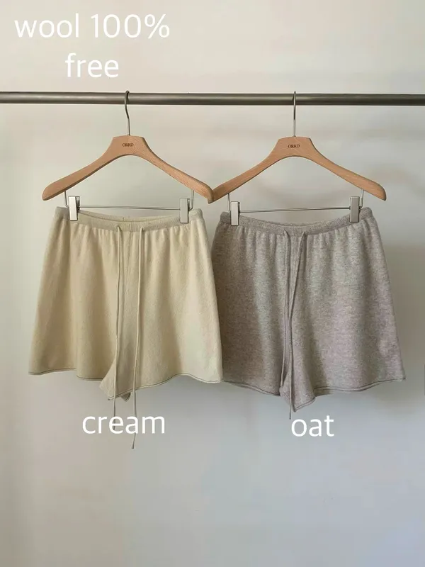 100% Wool Women's Shorts, Comfortable and Breathable, Summer Essential