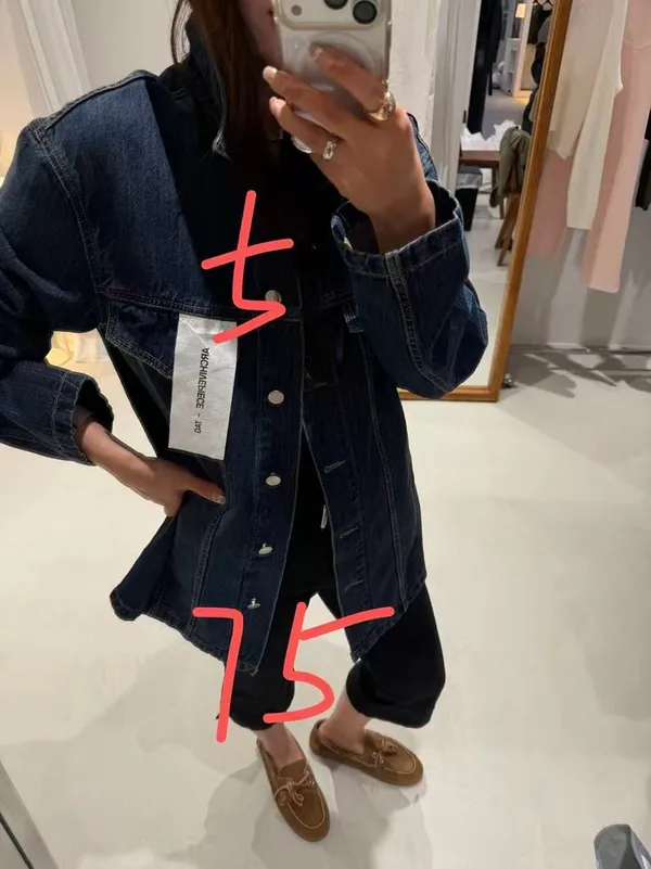 Stylish Denim Jacket, Classic Casual Style for Spring and Autumn
