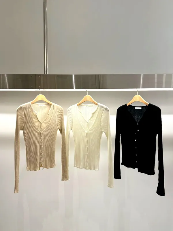 Stylish Slim Fit Knitted Cardigan for Women - Comfortable and Versatile