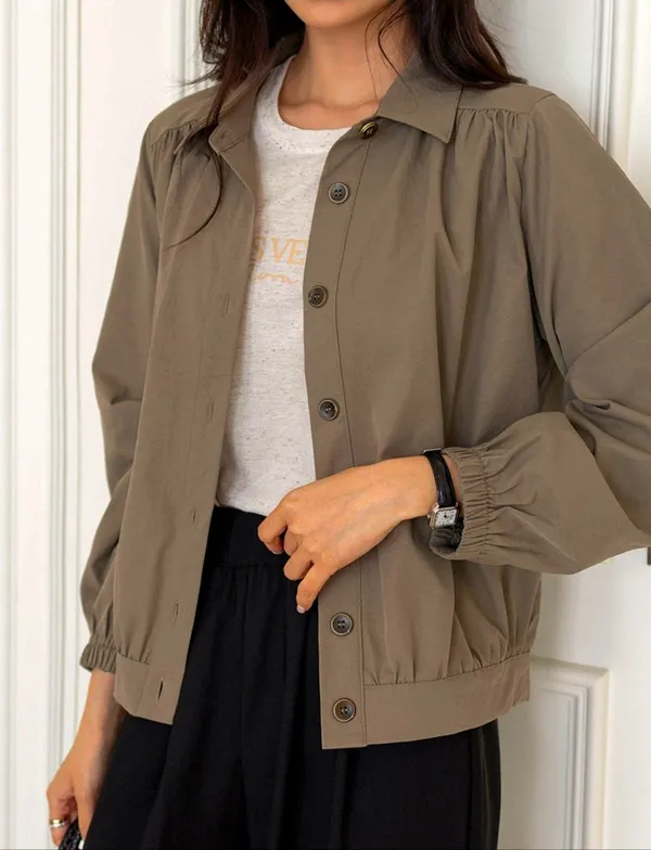 Stylish Casual Women's Jacket - Lightweight and Comfortable