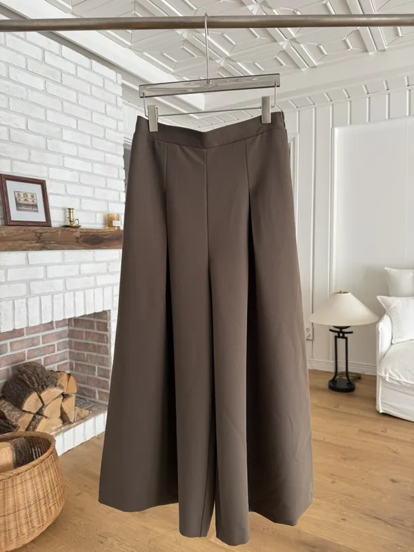 High-Waisted Loose Casual Pants - Elegant and Stylish