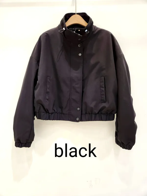 Stylish Black Women's Jacket, Versatile and Minimalist