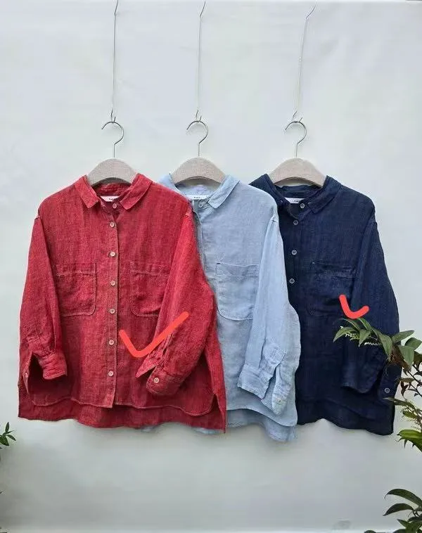 Casual Loose Shirt, Perfect for Spring and Summer Outfits