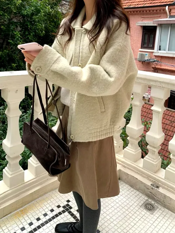 温暖舒适女装外套夹克，秋冬必备