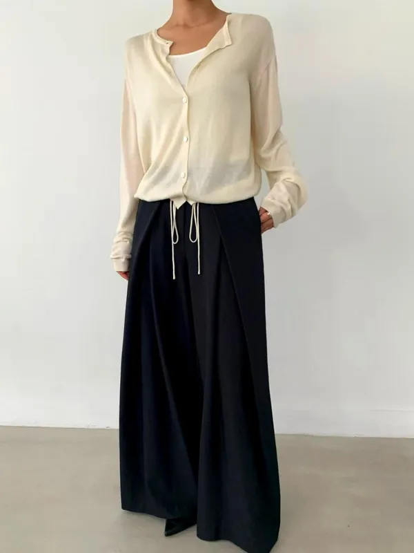 Fashionable Loose-Fit Casual Pants, Comfortable and Versatile