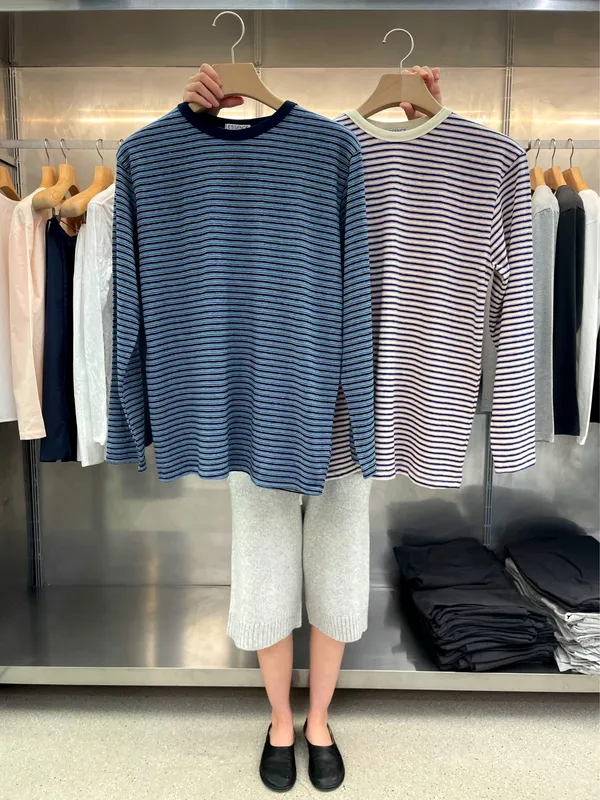 Stylish Striped Women's Top, Comfortable and Versatile