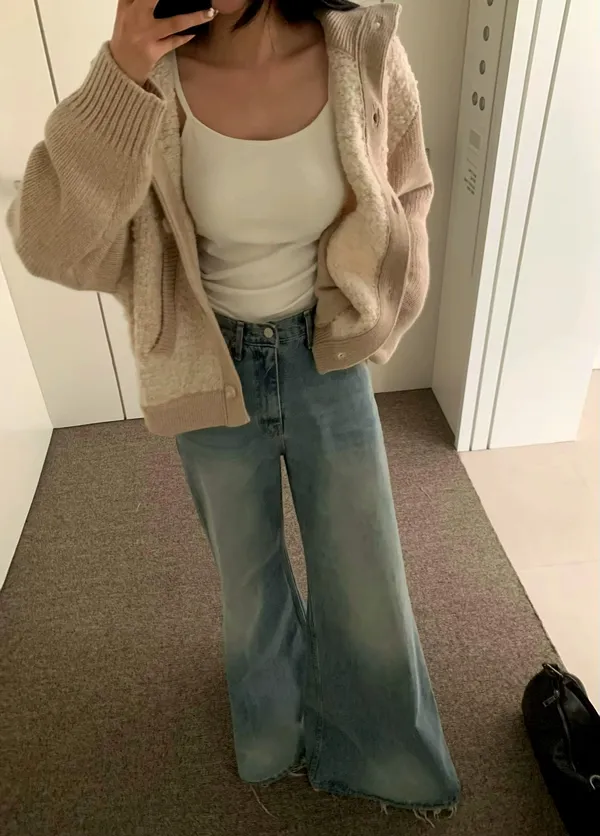 เสื้อกล้ามดีไซน์เรียบง่ายและทันสมัย เหมาะสำหรับการสวมใส่ในฤดูใบไม้ร่วงและฤดูหนาว