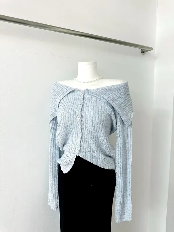 Fashionable Loose Knit Cardigan for Women