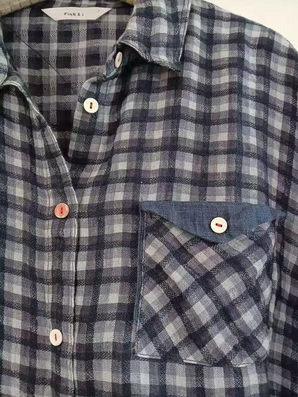 Classic Plaid Shirt - Comfortable, Breathable, and Fashionable