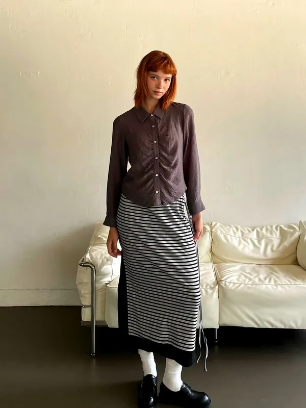 Elegant and Minimalist Women's Shirt, Effortlessly Matches Various Styles