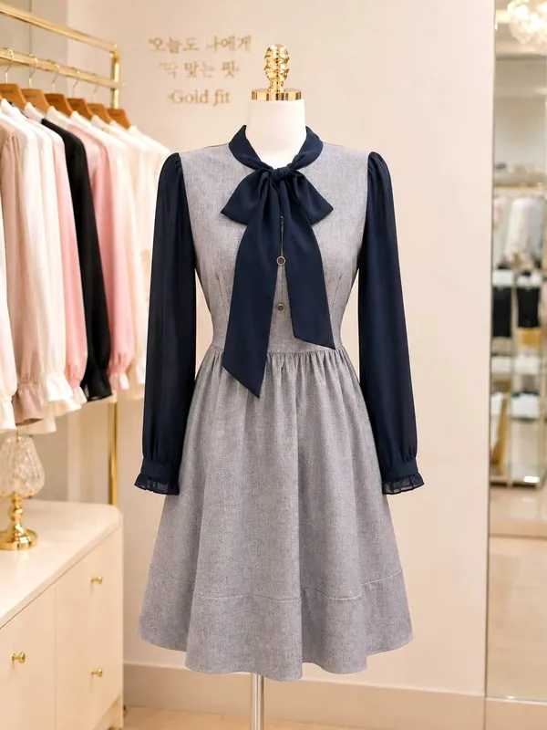 Elegant Women's Dress with Classic Design, Perfect for Any Occasion