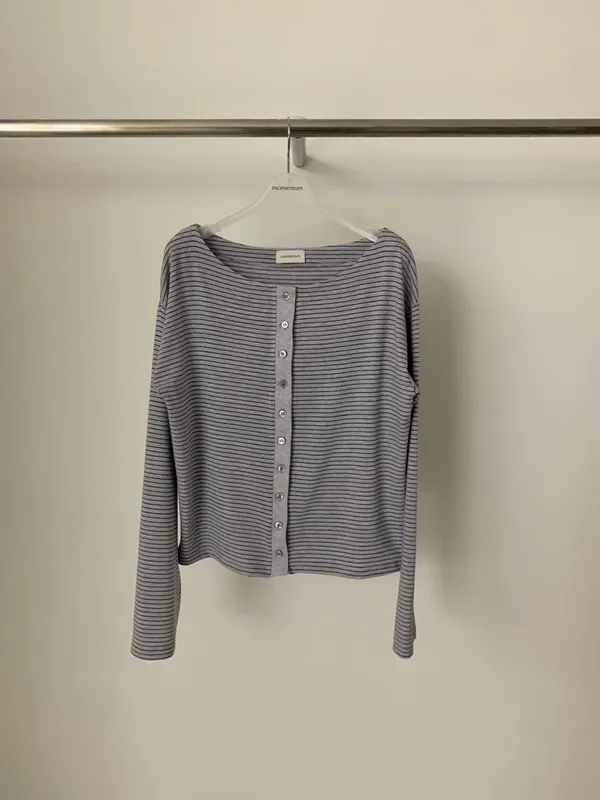 Striped Long Sleeve Shirt - Comfortable Casual Style