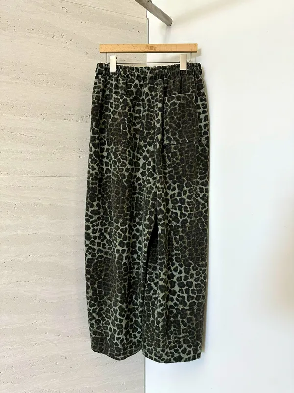 Trendy Leopard Print Women's Pants - Comfortable Casual Style