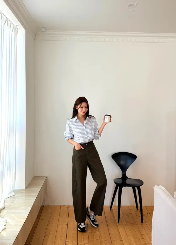 Fashionable Loose Women's Long Pants, Comfortable and Versatile 927