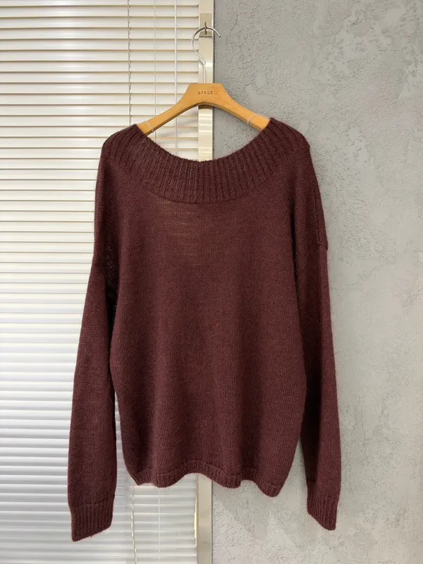 Essential Loose Knit Sweater for Fall and Winter, Warm and Comfortable