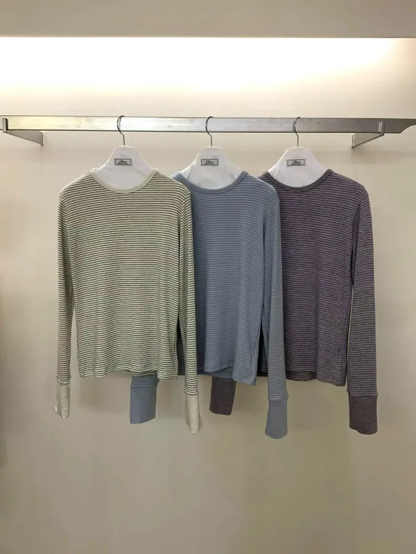 Comfortable Striped Women's T-Shirt, Effortlessly Stylish for Everyday Wear