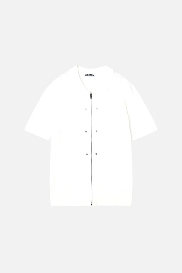 Stylish and Minimalist Men's Short Sleeve Cardigan, Comfortable and Breathable