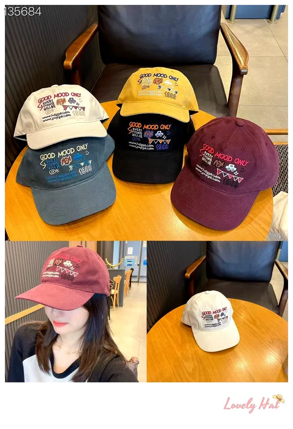 Fashion Embroidered Women's Hat to Elevate Your Mood