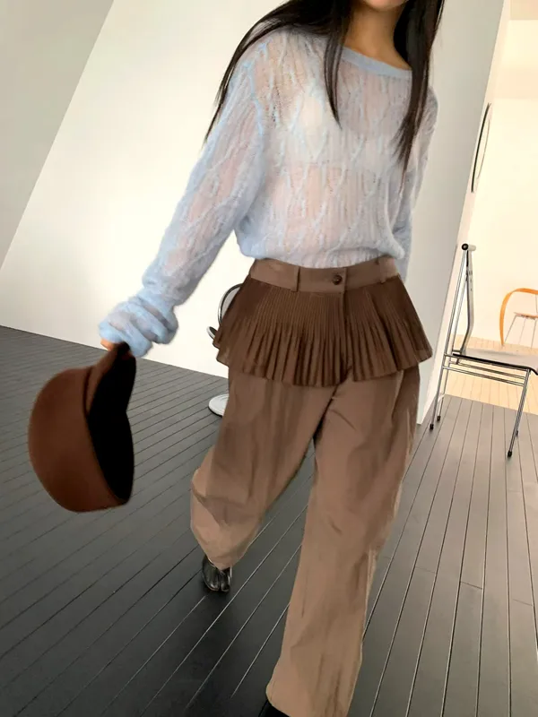 Fashionable Loose Women's Pants - Comfortable Casual Style