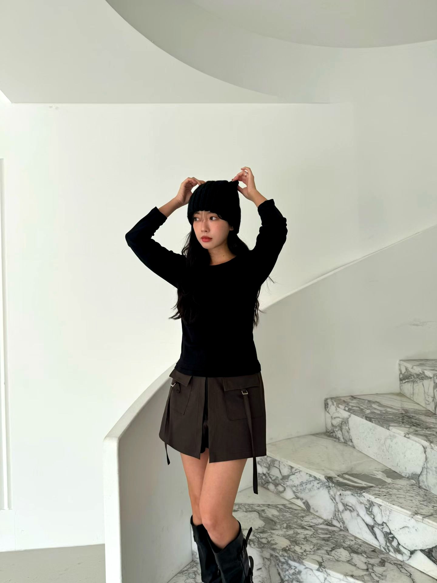 패셔너블한 다용도 여성 바지, 편안한 캐주얼 스타일