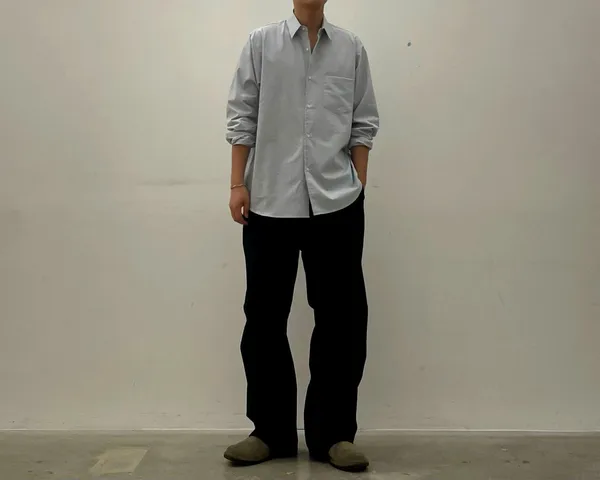Stylish Men's Long Sleeve Shirt - Comfortable and Breathable