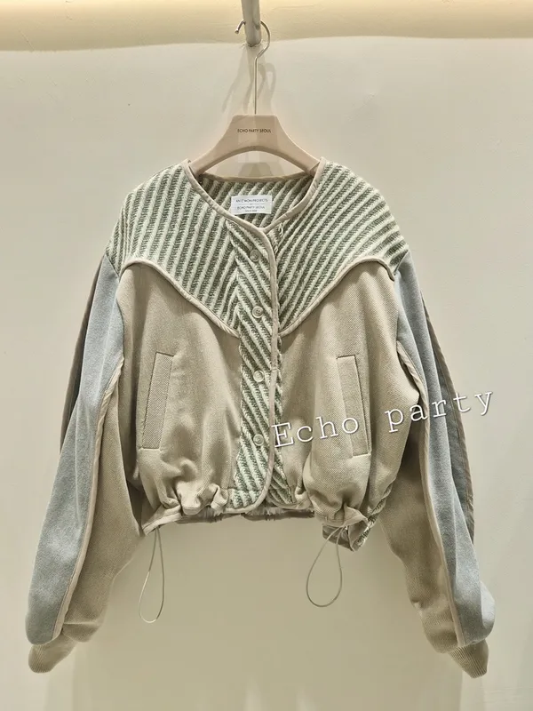Stylish Patchwork Design Women's Jacket - Comfortable Casual Style