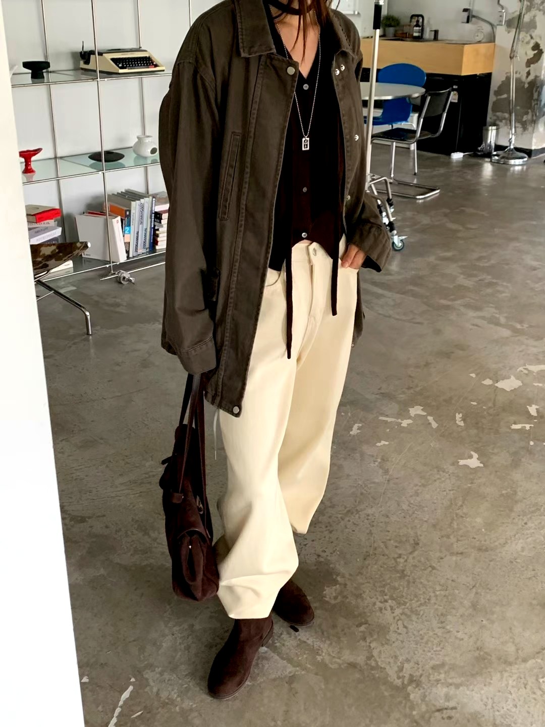 패셔너블 캐주얼 여성 재킷, 편안하고 다재다능