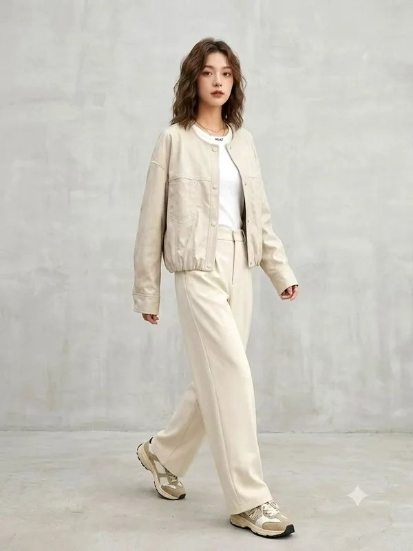 Stylish and Minimalist Women's Top, Perfect for Spring and Autumn