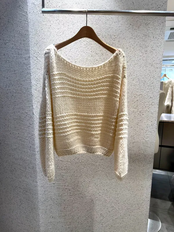 Stylish Versatile Women's Sweater - Comfortable and Breathable, Perfect for Autumn and Winter
