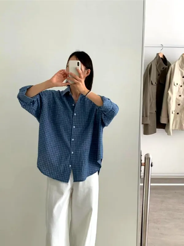 Stylish Plaid Shirt, Comfortable and Breathable, Perfect with Casual Pants