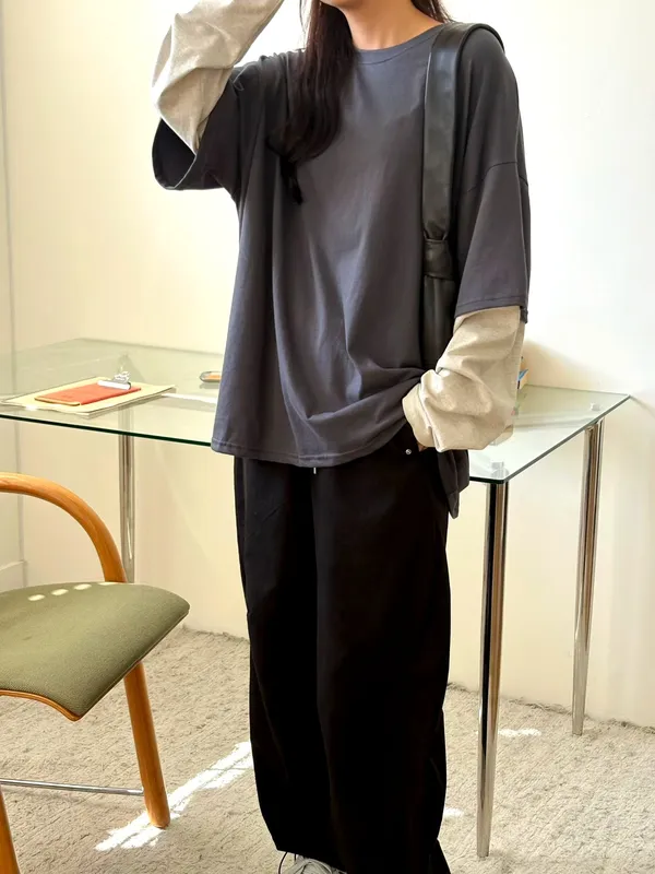 簡約風格女裝T恤，舒適百搭