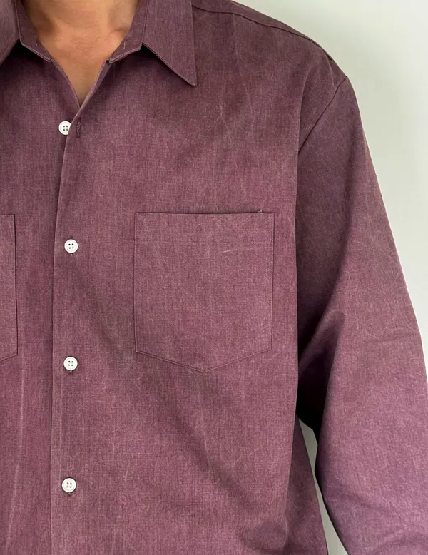 เสื้อเชิ้ตชายแฟชั่น สบายและระบายอากาศได้ดี แมทช์ได้อย่างลงตัว