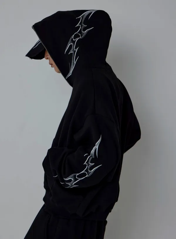 Personalized Embroidered Hoodie - Stylish Casual Men's Top