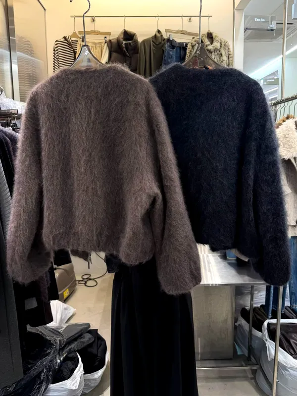 Stylish Plush Women's Coat - Warm and Comfortable, Perfect for Fall and Winter