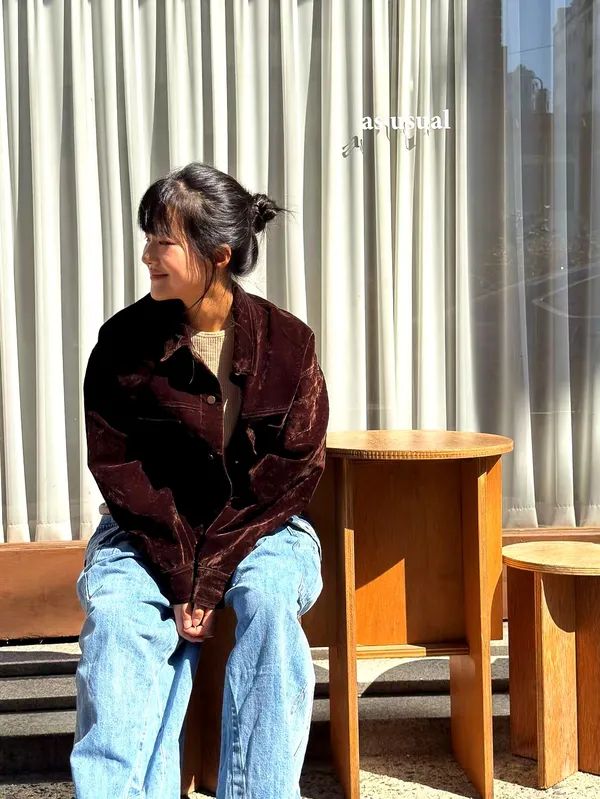 秋冬復古風格女裝外套