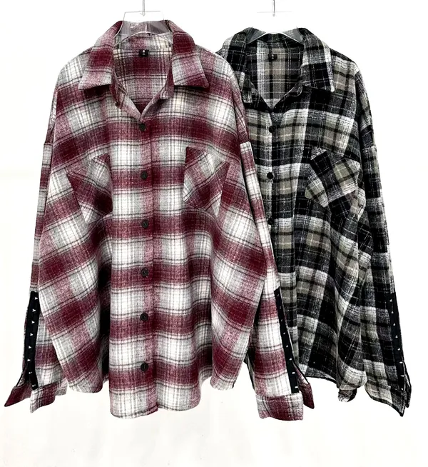 Stylish Plaid Shirt, Comfortable and Versatile, A Must-Have for Fall and Winter