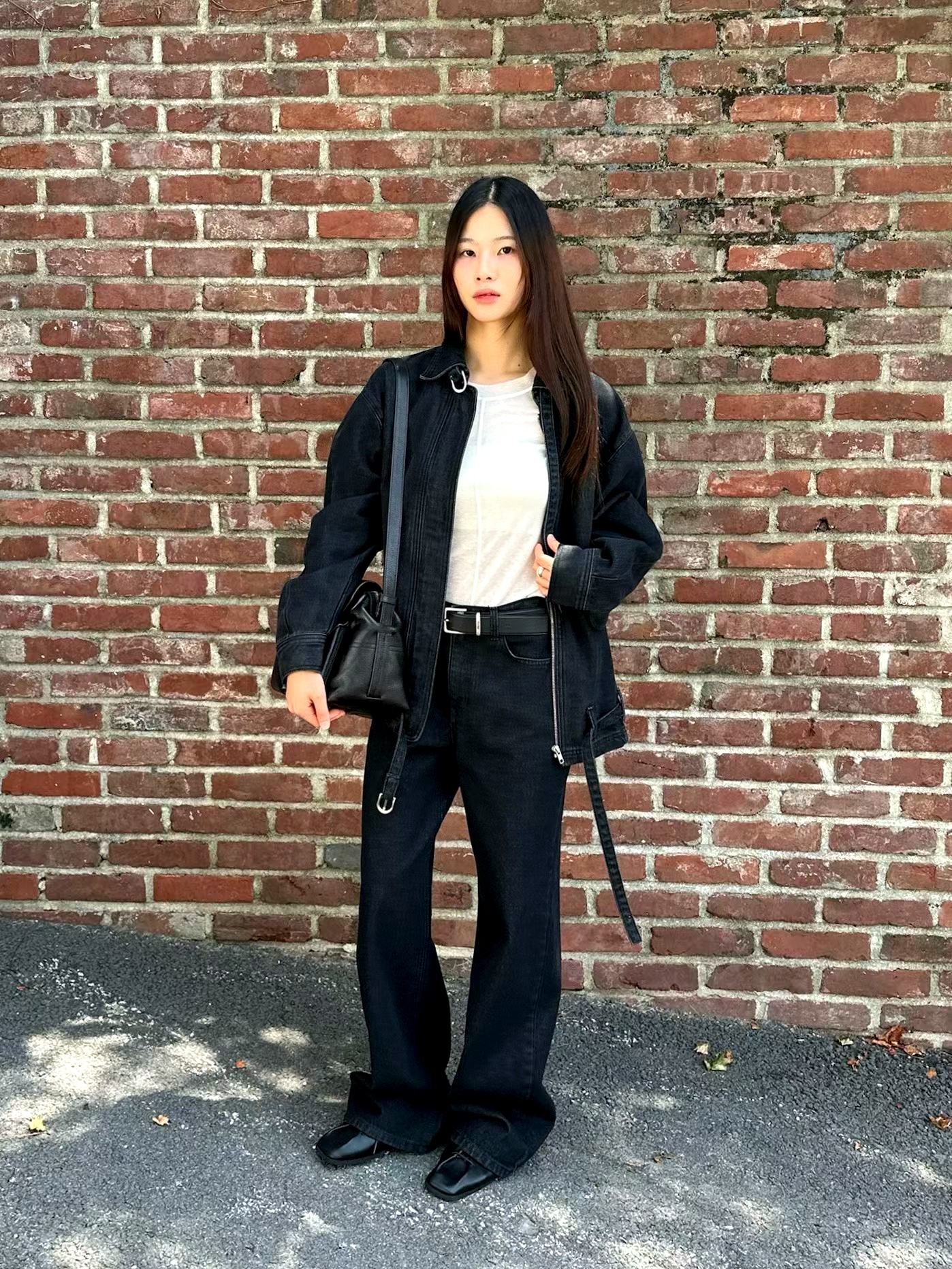 패셔너블한 루즈핏 여성 바지, 편안하고 다재다능한 일상 착용에 적합