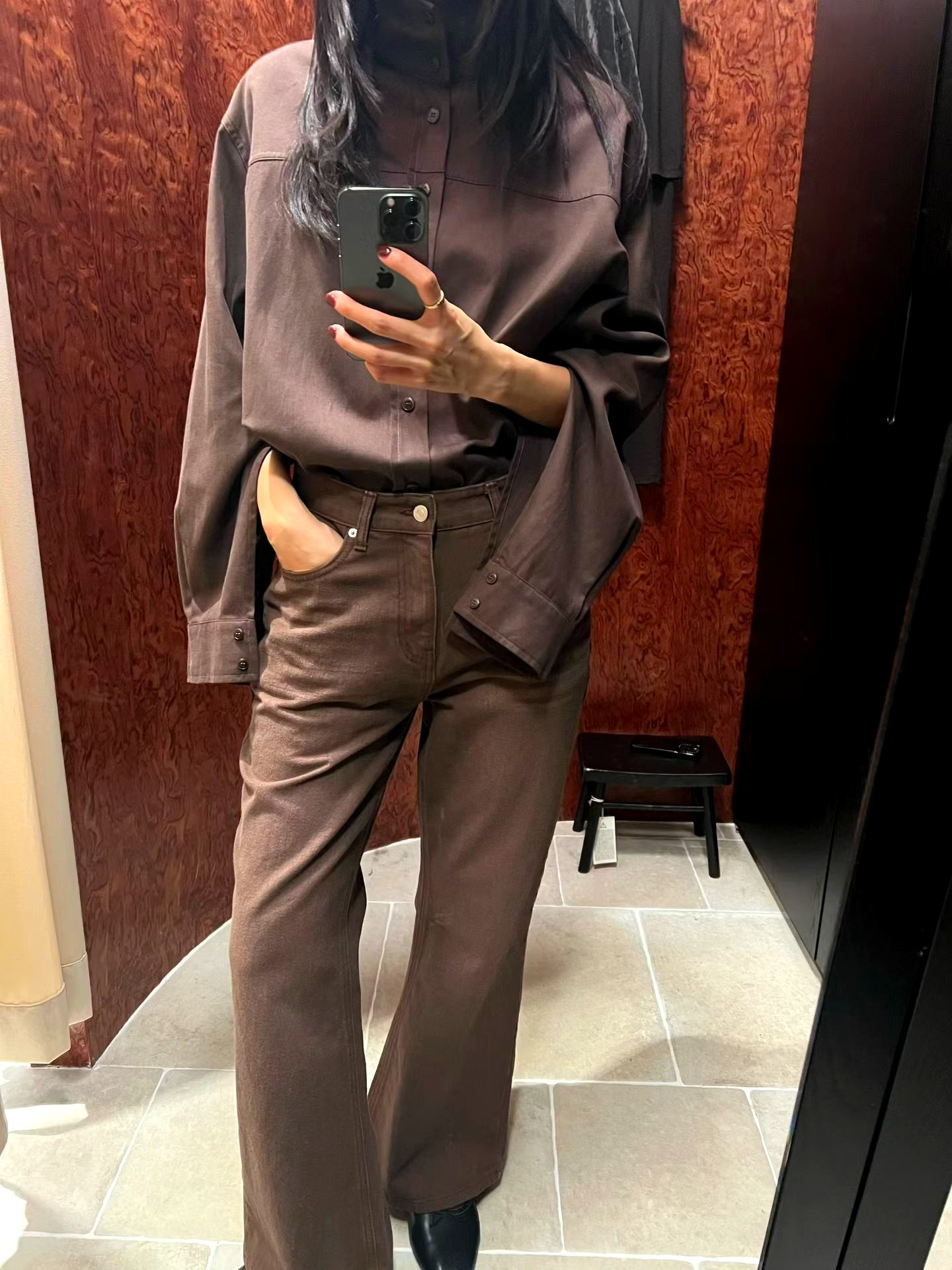 패셔너블 루즈한 청바지, 우아한 캐주얼 스타일 Sale