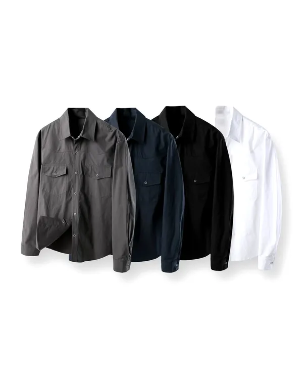 Stylish Men's Long Sleeve Shirt - Comfortable and Versatile for Any Occasion