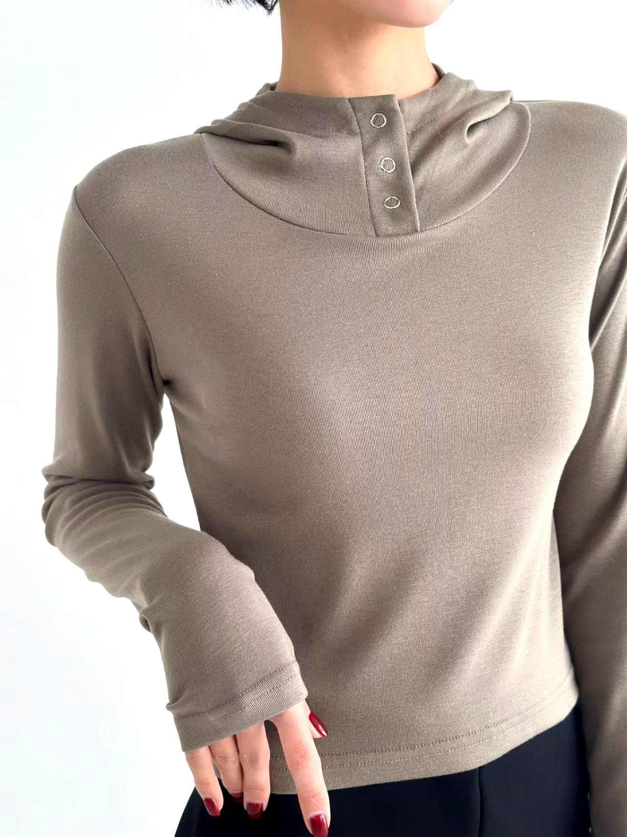 패셔너블 캐주얼 후드 티셔츠 - 편안하고 다재다능한 신상품