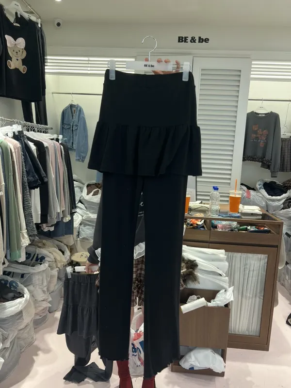 Stylish High-Waisted Flared Pants