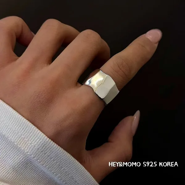 Minimalist Stylish 925 Silver Ring - Elegant Accessory