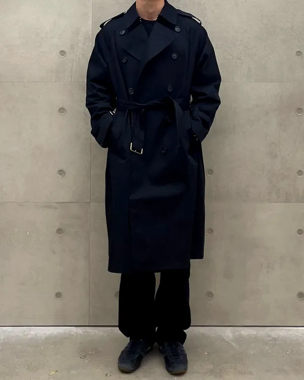 Classic Style Men's Trench Coat